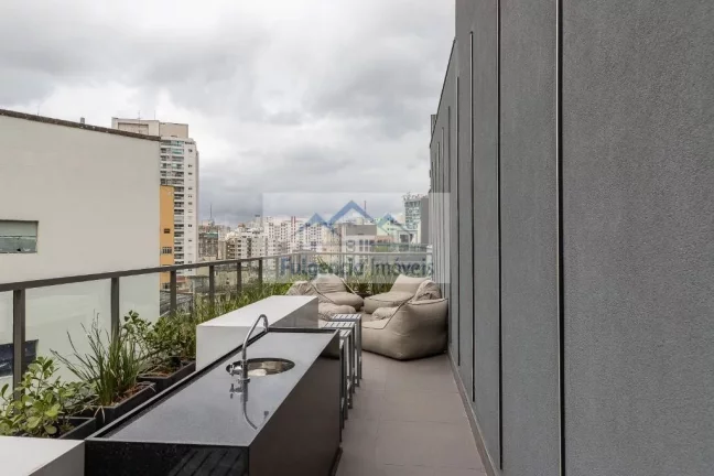 Imagem Apartamento studio recém entregue na Rua da Consolação - Consolação