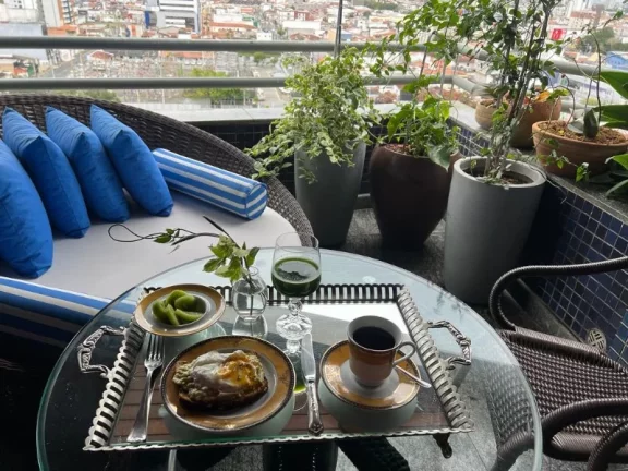 Imagem Apartamento de Luxo mobiliado para Locação - 4 suites
