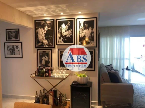 Imagem Maravilhoso Apartamento com 3 Dormitórios/Suítes à 50m do Mar, 139m² por R$ 999.000 - Vila Guilhermina - Praia Grande/SP