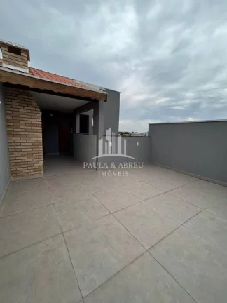Imagem Cobertura 76m², 2 Dormitórios, com e sem suíte, 1 vaga em Utinga, Santo André