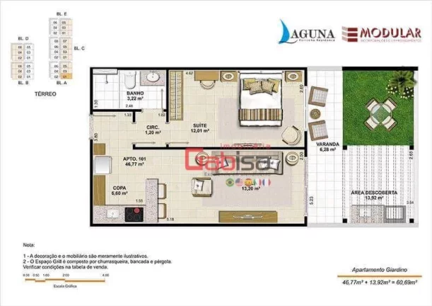 Imagem Lançamento Laguna Portinho Residencial excelentes apartamentos!!!