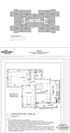 Imagem Apartamento à venda no Condomínio Residencial Veneto em Jundiaí/SP