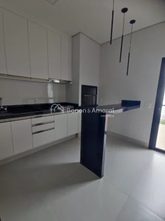 Imagem Casa tÃ©rrea em condomÃ­nio em PaulÃ­nia, com 140mÂ² de construÃ§Ã£o.
SÃ£o 3 dormitÃ³rios, todos suÃ...