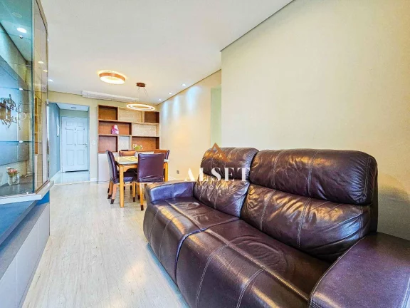 Imagem Apartamento porteira fechada com vista eterna para o Parque Piqueri - 3 dormitórios à venda, 73 m² por R$ 850.000 - Tatuapé - São Paulo/SP