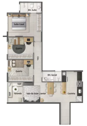 Imagem COBERTURA RESIDENCIAL em Vila Velha - ES, Praia da Costa
