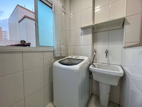 Imagem Maravilhoso apartamento com um dormitório a venda na Aviação - Praia Grande