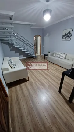 Imagem Vendo casa com edícula no Jardim Germania. Sobrado com edícula, 200m² de àrea util, 3 Dormitirios com planejados, sendo 2 Suítes, 2 salas, 6 banheiros, 2 vagas de garagem coberta, area de serviço com pia e churrasqueira, edícula com àrea de serviço, porão