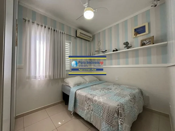 Imagem Casa térrea R$ 950.000 Condomínio San Remo, 3 quartos sendo 1 suíte, até 4 veículos, piscina, varanda gourmet - Recreio das Acácias - Rib. Preto