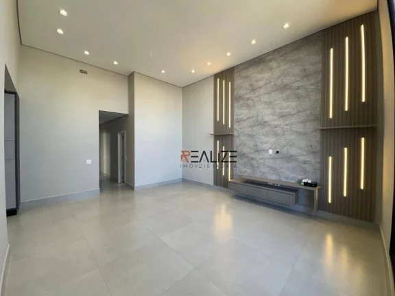 Imagem Casa nova completa de moveis planejados à venda, 143 m² por R$ 1.290.000 - Condomínio Mantova - Indaiatuba/SP