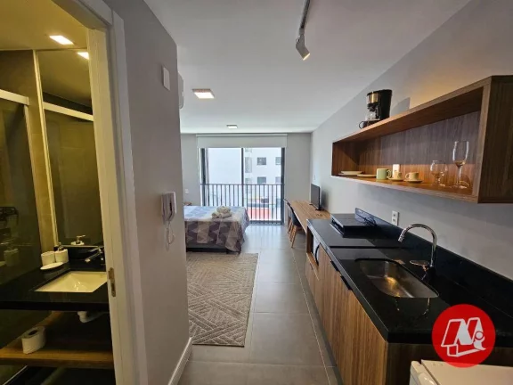 Imagem Studio com 1 dormitório para alugar, 24 m² - Auxiliadora - Porto Alegre/RS