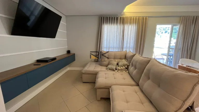 Imagem APARTAMENTO PRAIA GRANDE com 3 dormitórios sendo 2 suítes,2 vagas de garagem,varanda gourmet com churrasqueira,sala 2 ambientes