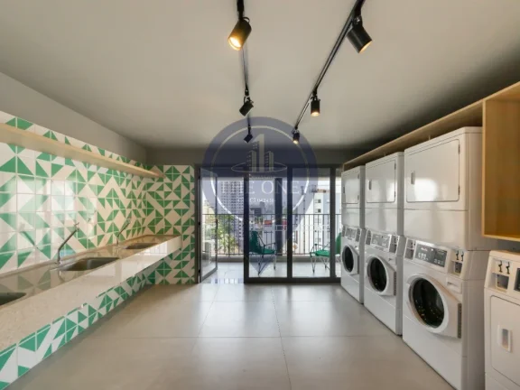 Imagem Studio à venda em Cerqueira César, São Paulo-SP: 1 quarto, 2 salas, 1 banheiro, 26m² de área. Venha conferir!