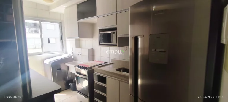 Imagem Residencial Viva Parque Cascavel - Apartamento Mobiliado, Condomínio Viva Parque Cascavel, 2 quartos 1 suíte, Parque Amazônia - Goiânia-GO