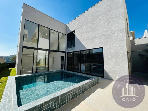 Imagem Casa com 4 dormitórios para alugar, 411m² por R$ 31.000/mês - Alphaville/SP