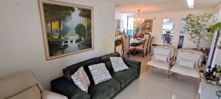 Imagem Apartamento à venda no Condomínio Plaza de Madrid Residence, 13 de Julho, Aracaju-SE: 4 quartos, 2 suítes, 2 salas, 4 banheiros, 2 vagas de garagem, 176,80 m².