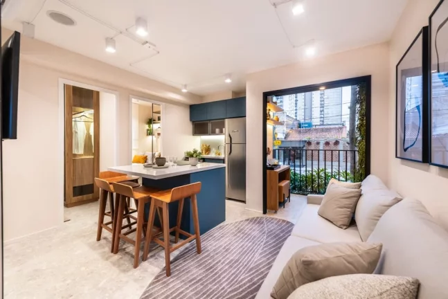 Imagem Apartamento à venda em São Paulo, Pinheiros, com 2 quartos, 33,71m2