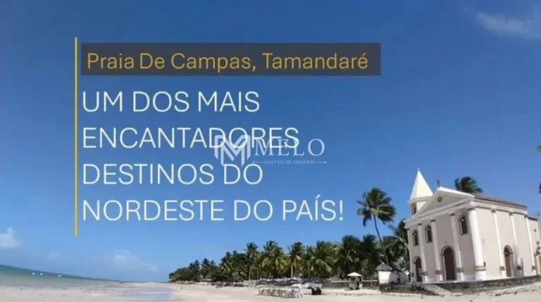 Imagem Apartamento à venda com 38,50 m²- 2 quartos, em Praia de Campas - Tamandaré - PE - UM DOS MAIS ENCANTADORES DESTINOS DO NORDESTE DO PAÍS!..