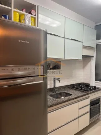 Imagem Apartamento 2 dormitórios, sendo 1 suíte, sala 2 ambientes, sacada, cozinha planejada, área de se...