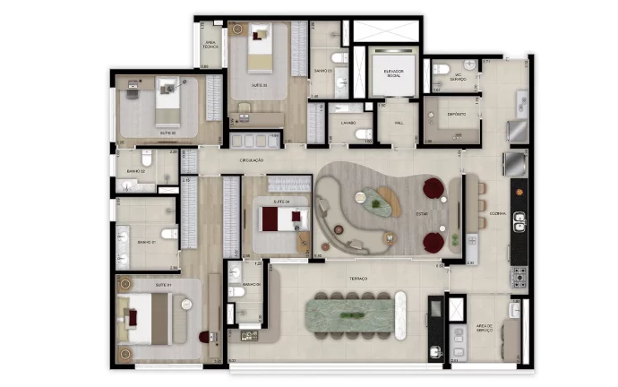 Imagem Apartamento em Santo Amaro - São Paulo SP