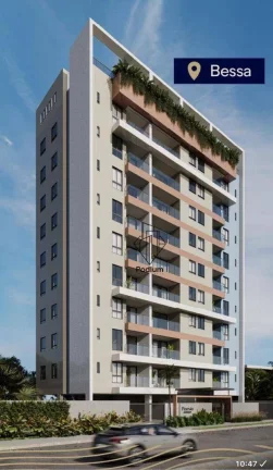 Imagem Apartamento nas proximidades de supermercados, restaurantes, farmácias e a 700m da praia do Bessa -AP2764