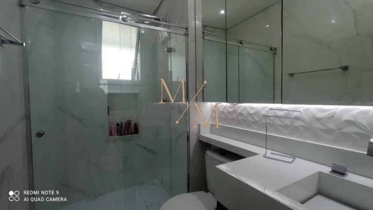 Imagem Apartamento frente a praia com 2 suítes, varanda gourmet, na Pompeia.