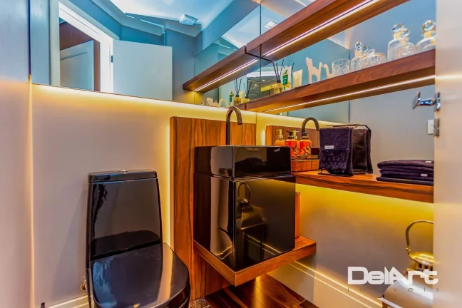 Imagem Apartamento 145m2 - 03 suítes - 04 vagas - todo mobiliado e aconchegante na melhor posição do Cabral...