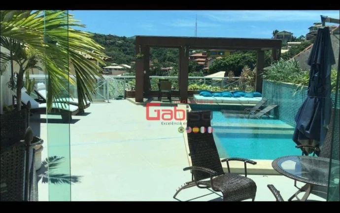 Imagem Casa com 6 dormitórios à venda, 310 m² por R$ 3.000.000 - Geribá - Armação dos Búzios/RJ