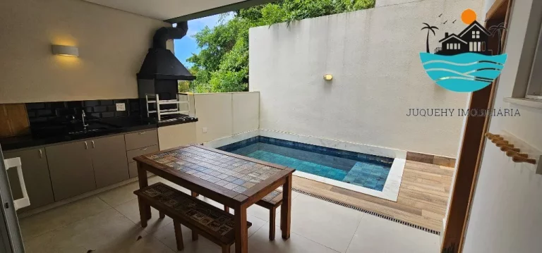 Imagem Casas para Alugar anual em Juquehy - com 3 suítes, lado direito, piscina e churrasqueira privativa máx. 8 pessoas | Juquehy Imobiliária