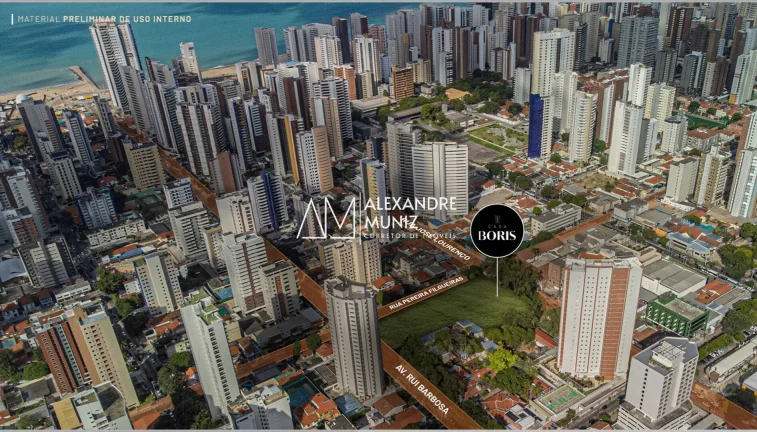 Imagem Casa Boris Meireles, Lançamento, Apartamentos à Venda Meireles, 4 suítes.