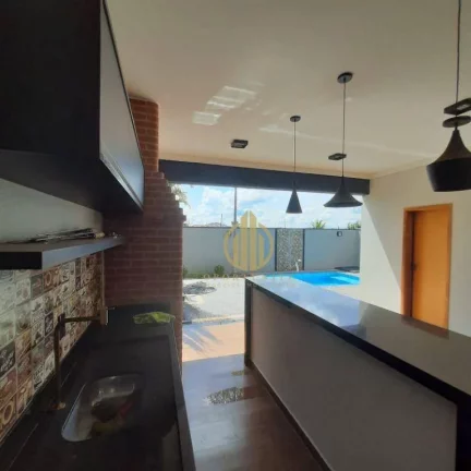 Imagem Casa no Condomínio San Marco - Ilha Romitê - 3 dormitórios - suíte - área gourmet com churrasqueira - piscina - Bonfim Paulista - Ribeirão Preto/SP