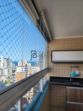 Imagem Apartamento de 2 Dormitórios sendo 1 suíte no bairro Guilhermina - Praia Grande