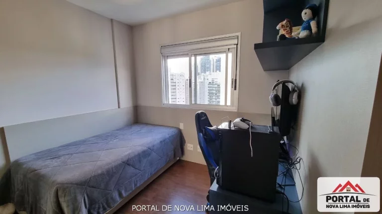 Imagem Apartamento de 3 Quartos a venda no Vila da Serra, andar alto, com Vista Definitivada. Lazer completo, Sinta se num Resort