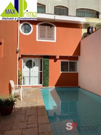 Imagem sobrado no Tatuapé, 3 dormitórios, piscina, churrasqueira, otima localização