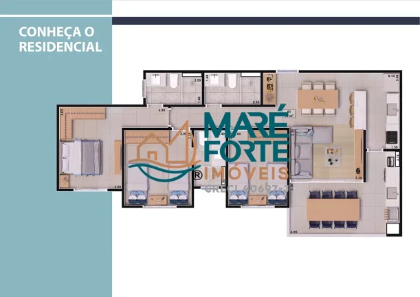 Imagem EMPREENDIMENTO A POUCOS METROS DA PRAIA COM APARTAMENTOS A PARTIR DE 94M²!