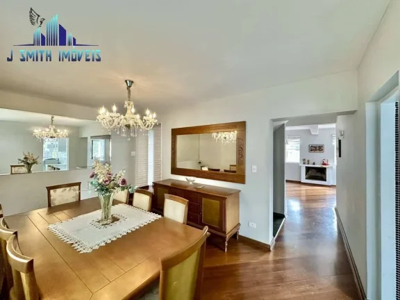 Imagem Linda casa CHÁCARA com 5 suítes, 3 lareiras, gourmet, piscina, hóspedes!
