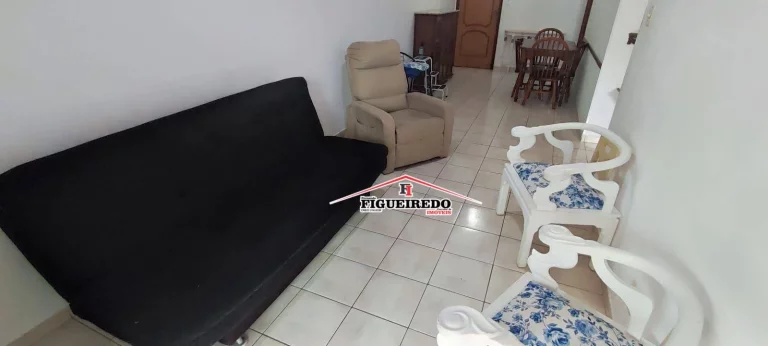 Imagem Apartamento com 1 dormitório para alugar, 59 m² por R$ 2.850,02/mês - Canto do Forte - Praia Grande/SP