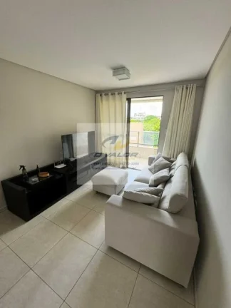 Imagem Vendo Apartamento, Mobiliado, Vista para o mar, com 65 m², 2 suítes e 1 vaga