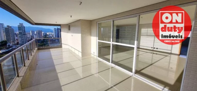 Imagem Apartamento à venda, 210 m² por R$ 3.300.000,00 - Embaré - Santos/SP
