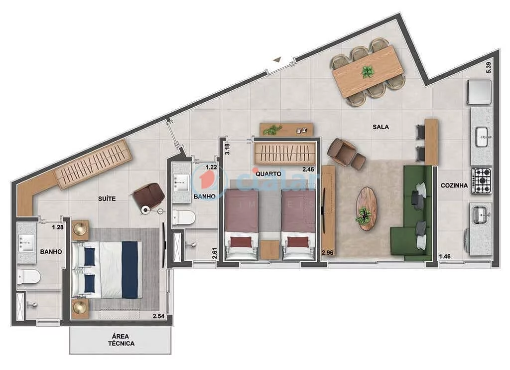 Imagem Cobertura Duplex à venda 3 Quartos 2 Suites 2 Vagas 200.4M Tijuca Rio de Janeiro - RJ | Ornato Tijuca
