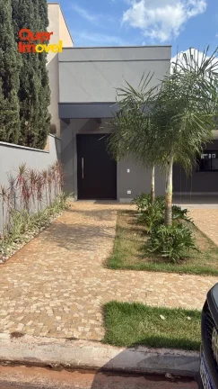 Imagem Casa de Luxo em Condomínio à Venda em Ribeirão Preto-SP no Bairro Bonfim Paulista: 3 Quartos, 3 Suítes, 1 Sala, 4 Banheiros, 4 Vagas, 180m².