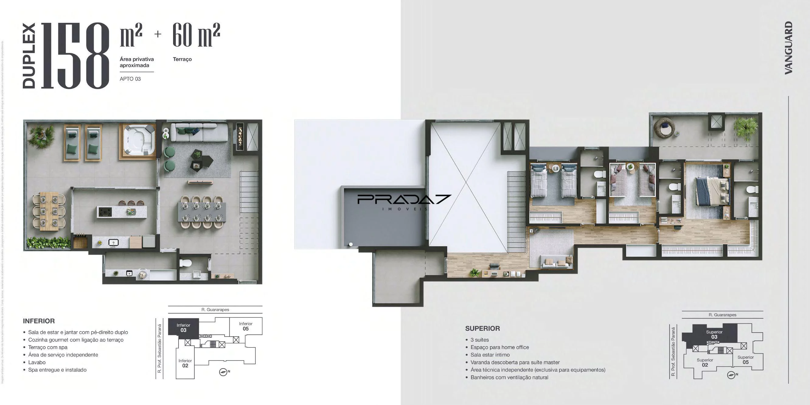 Imagem Apartamento com 3 Dormitorio(s) localizado(a) no bairro Vila Izabel em Curitiba / PARANA Ref.:3