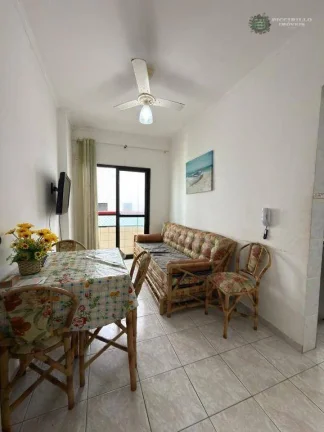 Imagem Apartamento com 1 dormitório à venda, 33 m² por R$ 290.000 - Vilamar - Praia Grande/SP