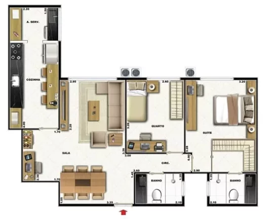 Imagem Vila Carioca Residences - Apartamento à venda no bairro Vila Isabel - Rio de Janeiro/RJ