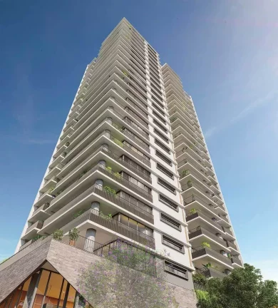 Imagem Luxuoso apartamento de 4 quartos em Moema, São Paulo-SP 4 suítes, 5 banheiros, 4 vagas Condomínio Agami Park Residences