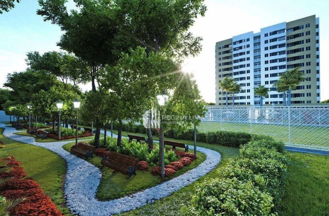 Imagem Apartamento novo e pronto para morar, 3 dormitórios à venda por R$ 391.573,50 - Condomínio JARDIM DE MANUELLA - Recanto das Palmeiras - Teresina/PI