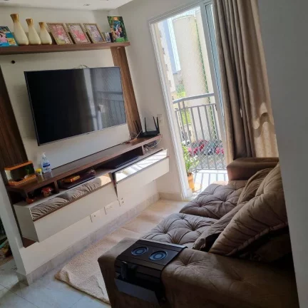 Imagem Apartamento com 3 dormitórios à venda, 57 m² por R$ 360.000 - Parque São Vicente - Mauá/SP