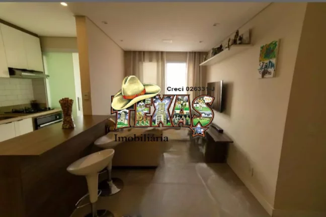 Imagem APARTAMENTO 48M² SEMIMOBILIADO COM 02 DORMITÓRIOS NA AV CANGAIBA