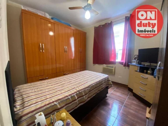 Imagem Apartamento com 2 dormitórios à venda, 78 m² por R$ 430.000,00 - Gonzaga - Santos/SP
