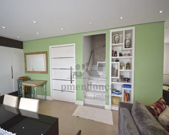 Imagem Apartamento cobertura duplex, com 4 suítes,piscina privativa, sacada com churrasquei
