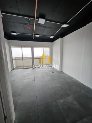 Imagem Sala - andar alto- *Vista para Santo André e São Bernardo - Com Piso elevado, infra estrutura de a...